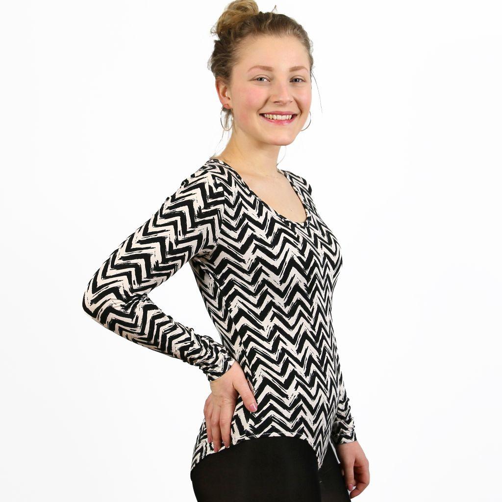 Papierschnittmuster Body Frau Becky XS-XL